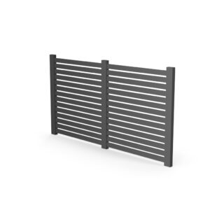 Gard metalic orizontal